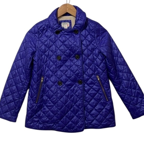 J. Crew Crewcuts Girls Quilted Jacket Size 10 - Picture 1 of 7
